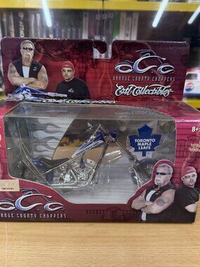 Orange County Choppers Toronto Maple Leafs Bike 1:18 Scale